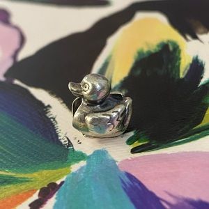 Duck Pandora charm